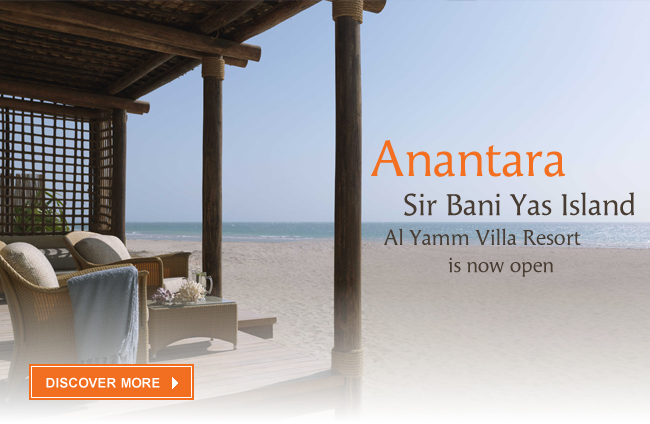 Anantara Sir Bani Yas Island Al Yamm Villa Resort, Abu Dhabi is now open