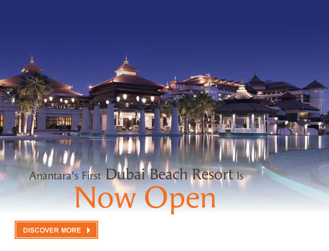 Anantara’s First Dubai Beach Resort Opens on Palm Jumeirah